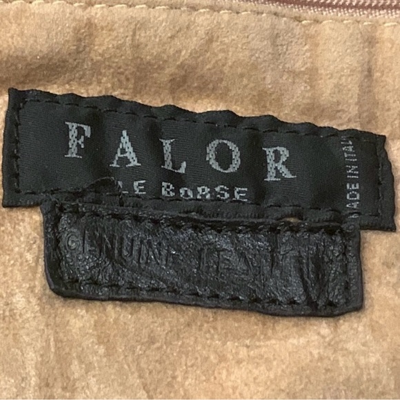 FALOR leather bag, meda i. Italy - Picture 8 of 8